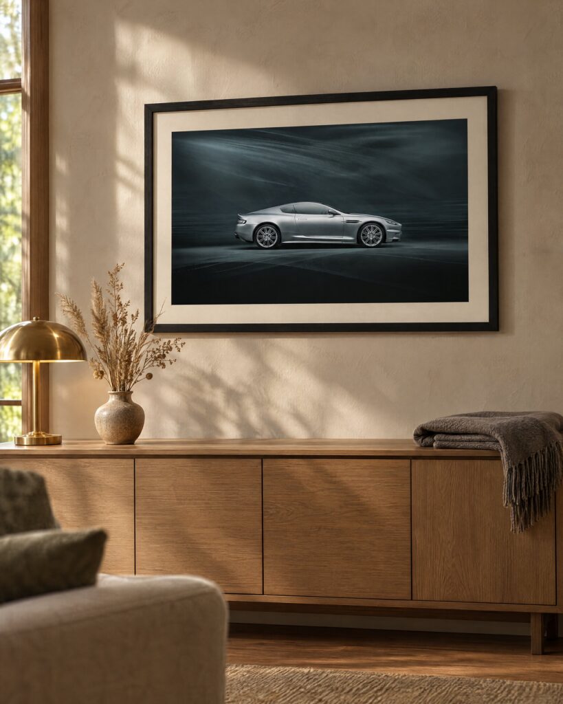 Limited100 Aston Martin DBS V12 Print (Quantum of Solace)