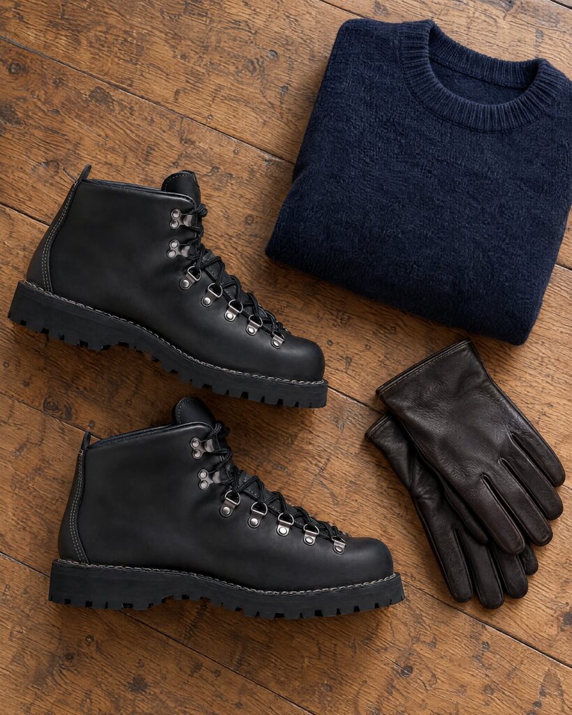 Danner Mountain Light II Black Boots (Spectre)