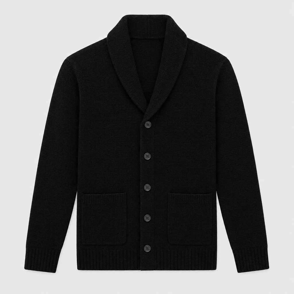 N.Peal’s Casino Royale Cardigan: the Venice Knit, in Cashmere
