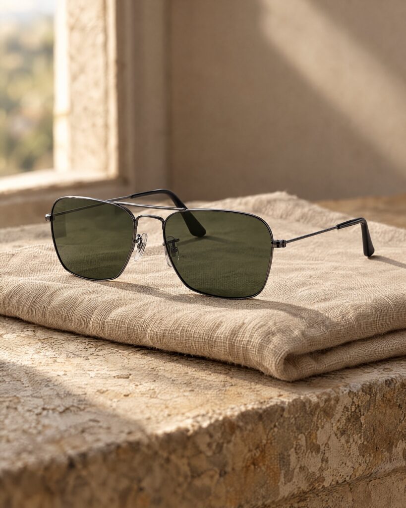 Ray-Ban RB3136 Caravan Sunglasses (Quantum of Solace)