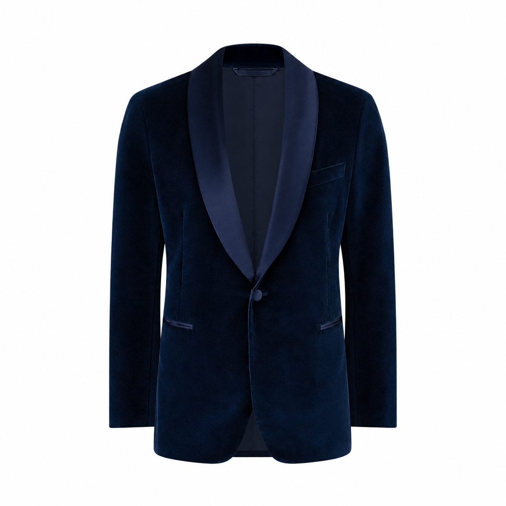 Turnbull & Asser’s Casino Royale Collection: Black Tie in Midnight Blue